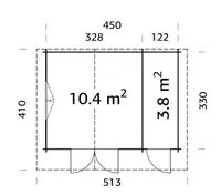 AIAMAJA PALMAKO EMMA 14,2M²