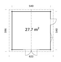 AIAMAJA PALMAKO IRENE 27,7M²