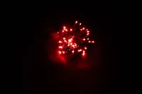 JÕULUVALGUSTUS 60LED 5,9M PUNANE PATAREITOIDE IP44