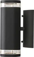 VÄLISVALGUSTI KONSTSMIDE MODENA SEINALE 2X35W IP44 GU10 MUST