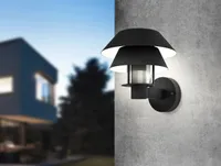 VÄLISVALGUSTI EGLO CHIAPPERA SEINALE E27 IP44 MUST