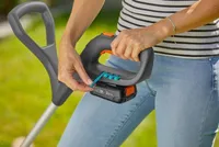 MURUTRIMMER GARDENA SMALLCUT 23/18V P4A, ILMA AKU JA LAADIJATA