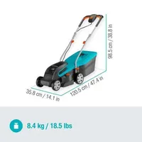 MURUNIIDUK GARDENA POWERMAX 32/36V P4A, ILMA AKU JA LAADIJATA