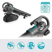 LEHEPUHUR GARDENA POWERJET COLLECT 18V P4A, ILMA AKU JA LAADIJATA