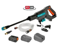 SURVEPESUR GARDENA AQUACLEAN 24/18V P4A, AKU JA LAADIJAGA