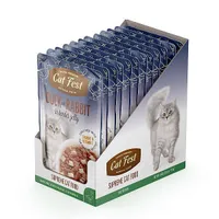 MÄRGTOIT KASSIDELE CATFEST PART JA JÄNES ŽELEES 12X70G
