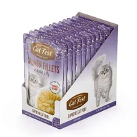 MÄRGTOIT KASSIDELE CATFEST LÕHE ŽELEES 12X70G