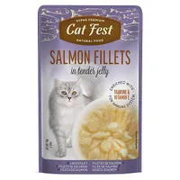 MÄRGTOIT KASSIDELE CATFEST LÕHE ŽELEES 12X70G