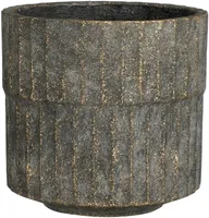 ÜMBRISPOTT MICA DECORATIONS APIRO 19X20CM MUST