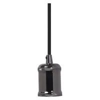 RIPPVALGUSTI LEDVANCE PENDULUM BOBBIN E27 METALL MUST