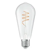 LED LAMP OSRAM EDISON 3,4W E27 470LM 2700K LÄBIPAISTEV