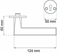 KÄEPIDE+VÕTMEKILP HABO DENVER KOMBI MUST