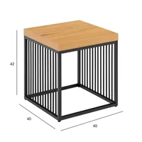 ABILAUD STRINGTON 40X40XH42CM, NATURAALNE