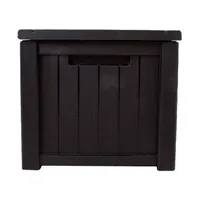 SÄILITUSKAST PRAIA 143X67,5X60,5CM/450L, MUST PLASTIK