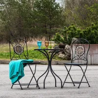 RÕDUKOMPLEKT MOSAIC LAUD JA 2 TOOLI