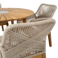 AIAMÖÖBLIKOMPLEKT FLORIDA LAUD JA 4 TOOLI, BEEŽ