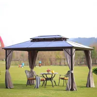 VARIKATUS SUNSET 3X4XH2/2,7M, PRUUN/TAUPE