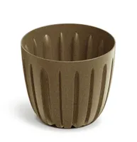 LILLEPOTT PROSPERPLAST WARIO ECO WOOD Ø16,8CM PRUUN