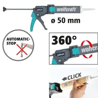 SILIKOONIPÜSTOL WOLFCRAFT MG310