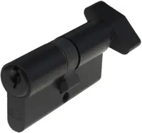 EUROSÜDAMIK FISKOSTAR 60MM (30/30) ROMBIKUJULISE VÄÄNDENUPUGA MUST