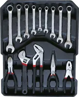 KÄSITÖÖRIISTA KOMPLEKT KOHVRIS, 253 OSA