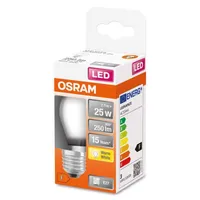 LED LAMP OSRAM STAR CLASSIC P FR 2,5W 827 E27 NON-DIM