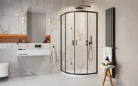 DUŠINURK RADAWAY ALIENTA BLACK A 90X90X190CM