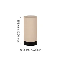 LAUALAMP EGLO FENIGLIA E27 40W BEEŽ
