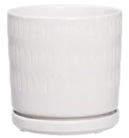 LILLEPOTT 4LIVING ALUSEGA PISA 15CM, VALGE