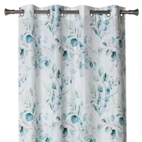 KARDIN SPLENDID ALPINA 140X260CM SININE/VALGE RÕNGASTEGA