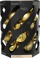 JÕULUKUULID PURUNEMISKINDEL, KULD MIX 40TK PAKIS