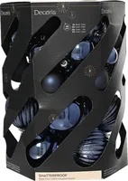 JÕULUKUULID PURUNEMISKINDEL, SININE MIX 40TK PAKIS