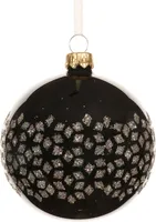 JÕULUKUUL SÄDELUS Ø8CM KLAAS MUST