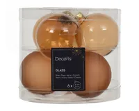 JÕULUKUULID Ø6CM KLAAS HELEPRUUN 10T/PK