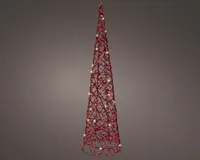 JÕULUKUJU KUUSK 30LED 16X60CM PUNANE TAIMERIGA