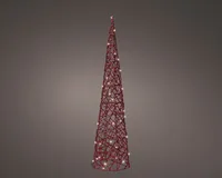 JÕULUKUJU KUUSK 40LED 20X80CM PUNANE TAIMERIGA