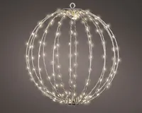 JÕULUVALGUSTUS PALL 192LED 28CM HÕBE SOE VALGUS