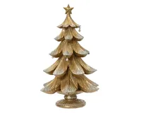 JÕULUKUJU KUUSK 14X15,5X25CM KULD