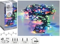 JÕULUVALGUSTUS 40LED 3M IP44 MITMEVÄRVILINE