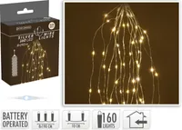 JÕULUPUU TULED 160LED 8X190CM SOE VALGUS 4XAA
