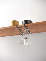 VEINIKLAASI HOIDIK METALTEX MY-GLASS, 21X28X7CM, MUST