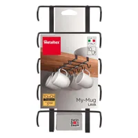 KRUUSIHOIDIK METALTEX MY-MUG, 14X28X6CM, MUST