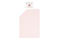 VOODIPESUKOMPLEKT 4LIVING 150X210CM + 50X60CM ROOSA