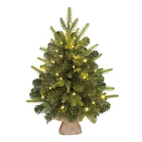 KUNSTKUUSK BLACK BOX TREES GRIMSHAW 60CM 40LED POTIS