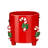 ÜMBRISPOTT MICA DECORATIONS KOMM Ø16CM PUNANE