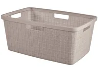 PESUKAST CURVER 43X34X58CM, TAUPE