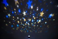 DEKORATIIVVALGUSTI LED KUU JA TÄHED, PÖÖRLEV