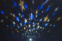 DEKORATIIVVALGUSTI LED KUU JA TÄHED, PÖÖRLEV