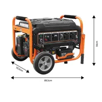 GENERAATOR 2,8-3KW, 1-FAAS, 15L PAAK, AVR