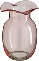 VAAS MICA DECORATIONS MIRA 26,5X18CM ROOSA